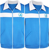 The Fantastic Four: First Steps(2025) The Thing Veste Bleu et Blanche Cosplay Costume