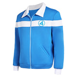 The Fantastic Four: First Steps(2025) The Thing Veste Bleu et Blanche Cosplay Costume