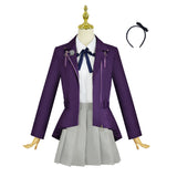 The Hundred Line: Last Defense Academy(2025) Kirifuji Nozomi Uniforme Violet Cosplay Costume