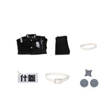 The Hundred Line: Last Defense Academy(2025) Omokage Yugami Tenue Noire Cosplay Costume