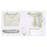 The Lord of the Rings Éowyn Robe Blanche Cosplay Costume