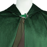 The Lord of the Rings Bilbo Baggins Tenue Verte Cosplay Costume