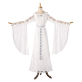 The Lord of The Rings Galadriel Robe Blanche Cosplay Costume