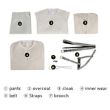 The Lord of The Rings Gandalf Tenue Blanche de Luxe Cosplay Costume