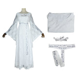 The Lord of The Rings: The Rings of Power 2(2024) Galadriel Robe Blanche Cosplay Costume