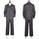 The Mask Stanley Ipkiss Pyjama Imprimé Noir Cosplay Costume