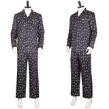 The Mask Stanley Ipkiss Pyjama Imprimé Noir Cosplay Costume