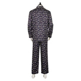 The Mask Stanley Ipkiss Pyjama Imprimé Noir Cosplay Costume