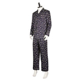 The Mask Stanley Ipkiss Pyjama Imprimé Noir Cosplay Costume