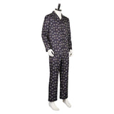 The Mask Stanley Ipkiss Pyjama Imprimé Noir Cosplay Costume