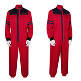 The Running Man(2025) Glen Powell Combinaison Rouge Cosplay Costume