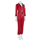 The Runways Jone Jett Combinaison Rouge Cosplay Costume