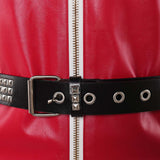 The Runways Jone Jett Combinaison Rouge Cosplay Costume