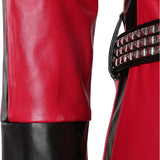 The Runways Jone Jett Combinaison Rouge Cosplay Costume