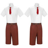 The SpongeBob Movie(2025) SpongeBob Tenue Blanche et Brune Cosplay Costume