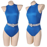 The Substance Elizabeth Combinaison Bleue Cosplay Costume