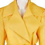The Substance(2024) Elizabeth Veste Jaune Cosplay Costume