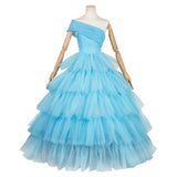 The Substance(2024) Sue Robe Bleue Cosplay Costume