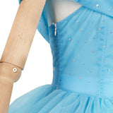 The Substance(2024) Sue Robe Bleue Cosplay Costume