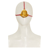 The Ugly Stepsister(2025) Elvira Décoration Faciale Doré Cosplay Accessoire