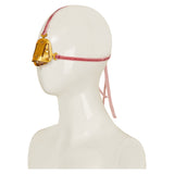 The Ugly Stepsister(2025) Elvira Décoration Faciale Doré Cosplay Accessoire