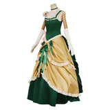The Ugly Stepsister(2025) Elvira Robe Verte et Jaune Cosplay Costume