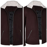 The Walking Dead Rick Grimes Veste Noire Cosplay Costume