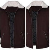 The Walking Dead Rick Grimes Veste Noire Cosplay Costume