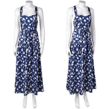 The White Lotus Saison 3(2025) Kate Robe Bleue Cosplay Costume