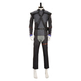 The Witcher: Sirens of The Deep(2025) Geralt of Rivia Tenue Noire Cosplay Costume