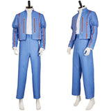 The Witcher: Sirens of The Deep(2025) Jaskier Tenue Bleue Cosplay Costume