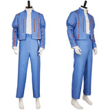The Witcher: Sirens of The Deep(2025) Jaskier Tenue Bleue Cosplay Costume
