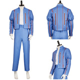 The Witcher: Sirens of The Deep(2025) Jaskier Tenue Bleue Cosplay Costume
