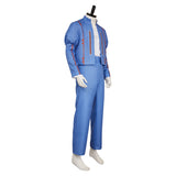 The Witcher: Sirens of The Deep(2025) Jaskier Tenue Bleue Cosplay Costume