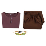 The Wizard of the Emerald City Ellie Tenue Brune Cosplay Costume