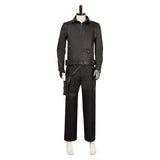 Thunderbolts(2025) Bucky Barnes Ensemble En Cuir Noir Cosplay Costume