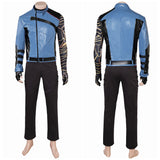 Thunderbolts(2025) Bucky Barnes Tenue Noire et Bleue Cosplay Costume