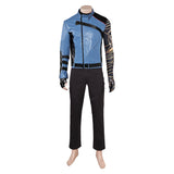 Thunderbolts(2025) Bucky Barnes Tenue Noire et Bleue Cosplay Costume