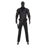 Thunderbolts(2025) Bucky Barnes Winter Soldier Tenue Noire Cosplay Costume