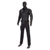Thunderbolts(2025) Bucky Barnes Winter Soldier Tenue Noire Cosplay Costume