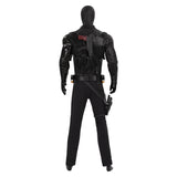 Thunderbolts(2025) Bucky Barnes Winter Soldier Tenue Noire Cosplay Costume