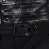 Thunderbolts(2025) Bucky Barnes Winter Soldier Tenue Noire Cosplay Costume Ver.2