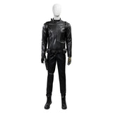 Thunderbolts(2025) Bucky Barnes Winter Soldier Veste Noire Cosplay Costume