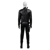 Thunderbolts(2025) Bucky Barnes Winter Soldier Veste Noire Cosplay Costume