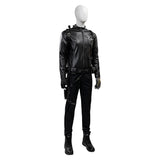 Thunderbolts(2025) Bucky Barnes Winter Soldier Veste Noire Cosplay Costume
