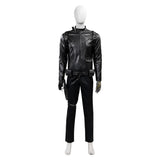 Thunderbolts(2025) Bucky Barnes Winter Soldier Veste Noire Cosplay Costume