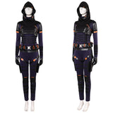 Thunderbolts(2025) Taskmaster Tenue Noire Cosplay Costume