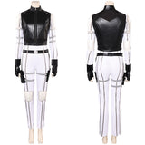 Thunderbolts(2025) Yelena Belova Tenue Noire et Blanche Cosplay Costume