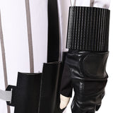 Thunderbolts(2025) Yelena Belova Tenue Noire et Blanche Cosplay Costume