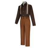 Titanic Jack Dawson Tenue Brune Cosplay Costume